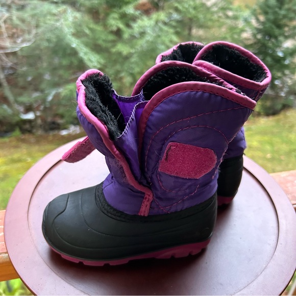 🌨️Kamik Toddler Winter Snow Boots–Size 8 | Purple & Pink | Waterproof & Warm❄️💗 - Picture 6 of 9